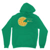 pizza pie chart Unisex Hoodie