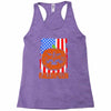 halloween american flag halloween american flag Racerback Tank