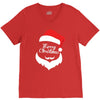 santa claus merry christmas V-Neck Tee