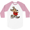 master mouse 3/4 Sleeve Shirt