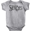 we can be sheroes Baby Bodysuit