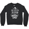 You Cant Scare Me I am Biker Dad Crewneck Sweatshirt