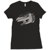 corvette c6 racing race gt endurance master car auto usa muscle Ladies Fitted T-Shirt