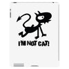 i'm not cat iPad 3 and 4 Case