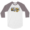 friendly kitty 3/4 Sleeve Shirt