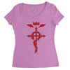 i am alchemist Women's Triblend Scoop T-shirt