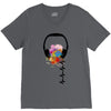 headphone V-Neck Tee