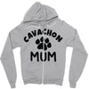 cavachon mum Zipper Hoodie