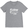 fishing   through his fly! V-Neck Tee