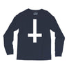 wasted youth inverted cross indie geek swag funny Long Sleeve Shirts