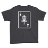 disc golf ace card target chains frisbee basket Youth Tee