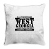property of west georgia correctional facility Throw Pillow