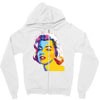 pop art marilyn monroe Zipper Hoodie