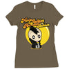 ninja baby Ladies Fitted T-Shirt