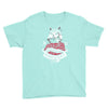 bad cat   gatos locos Youth Tee