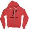keepin' it real t shirt s m l xl 2xl 3xl funny math calculus pi nerdy Zipper Hoodie