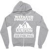 camping Zipper Hoodie