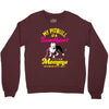 my pitbull is a sweetheart Crewneck Sweatshirt