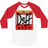 duff parody deff 3/4 Sleeve Shirt