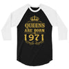 queens are born in 1971 3/4 Sleeve Shirt