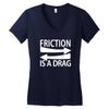 geek nerd science (2) Women's V-Neck T-Shirt