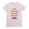 Braver Stronger Smarter Uterine Cancer Awareness Ladies Fitted T-Shirt