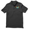 high tooths with joint Men's Polo Shirt
