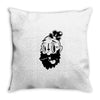 beard Throw Pillow