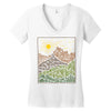 mountain line Women's V-Neck T-Shirt
