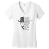 breaking bad inspired i am the danger Women's V-Neck T-Shirt