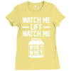 watch me lift watch me Ladies Fitted T-Shirt