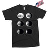 the phases of the moon of laika dog Exclusive T-shirt