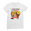 posh pizza (colab with rpadame) Ladies Fitted T-Shirt