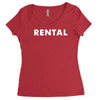 rental Women's Triblend Scoop T-shirt