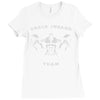 train insane Ladies Fitted T-Shirt