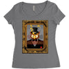 Owl Hoodini Women's Triblend Scoop T-shirt