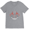 black knight coat of (no) arms V-Neck Tee