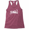 halloween spooky Racerback Tank