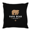 papa bear Throw Pillow
