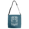 tardis gallifreyan tee Adjustable Strap Totes