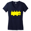 legosaurus Women's V-Neck T-Shirt