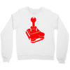 joystick game Crewneck Sweatshirt