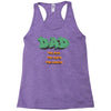 dad the man the myth the legend Racerback Tank