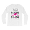 Reading Yoga Wine Balance Long Sleeve Shirts