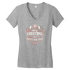christmas happy new years Women's V-Neck T-Shirt