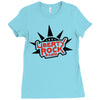liberty rock radio Ladies Fitted T-Shirt