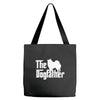 the dogfather american eskimo dog white Tote Bags