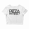 pizza fitness Crop Top