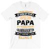 Super Cool Papa Of A Freaking Awesome Granddaughter T-Shirt
