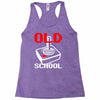 old school joystick Racerback Tank